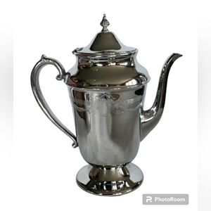 LB Chromium plated Coffee Pot